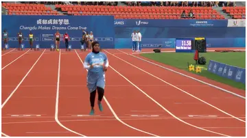 Somali sprinter, Student Games, China, Nasro Abukar Ali 