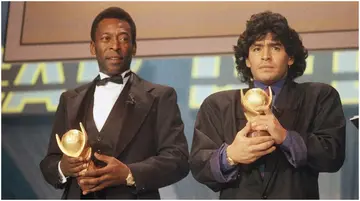 Diego Maradona, Pele, TV show