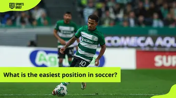 What is the easiest position in soccer?