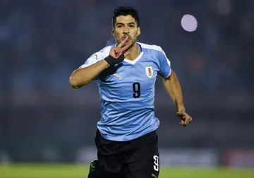 Luis Suarez, pictured in 2019, is on the brink of returning to his first club, Nacional, ahead of the World Cup in Qatar