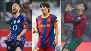 Lionel Messi, Cristiano Ronaldo, Bojan Krkic, Barcelona, role models, examples