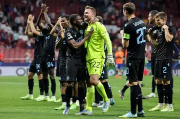 A string of saves from Simon Mignolet helped Club Brugge reach the last 16