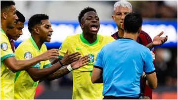 Rodrygo, Vinicius Jr, Brazil, Costa Rica, Copa America, SoFi Stadium, USA.