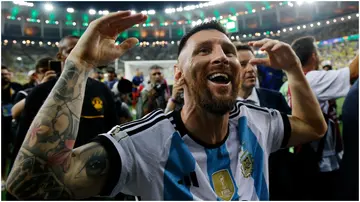 Lionel Messi, Argentina, Maracana Stadium, Brazil, World Cup qualifier.