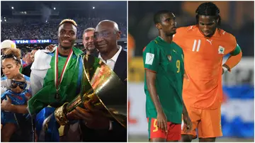 Victor Osimhen, Didier Drogba, Samuel Eto'o, AFCON, CAF Awards, Napoli, Barcelona, Chelsea, Inter Milan, Cameroon, Nigeria, Ivory Coast