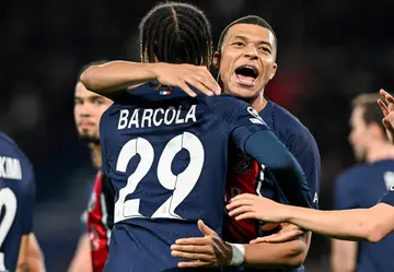 Kylian Mbappe and Bradley Barcola scored the goals as PSG beat Real Sociedad 2-0 in the first leg of their Champions League last-16 tie