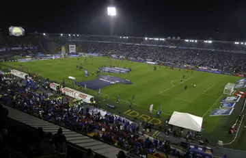 General view of the El Campin stadium in Bogota, Colombia