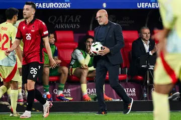 Spain coach Luis de la Fuente saw his side complete the Euro 2024 group stage with a perfect record