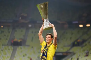 Spanish defender Pau Torres has joined Aston Villa from Villarreal