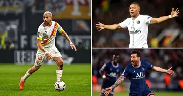 Lionel Messi, Facundo Medina, Kylian Mbappe, Sport, World, Ligue 1, RC Lens, Paris Saint-Germain