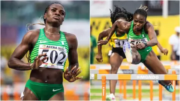 Tobi Amusan, secret, Nigeria, 100m hurdles, 4x100m relay, African Games, gold.
