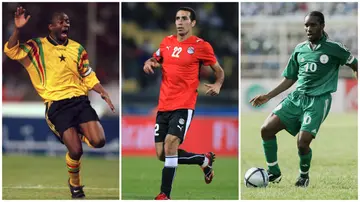 Abedi Ayew Pele, Mohamed Aboutrika, Jay Jay Okocha