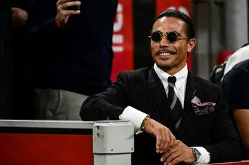 'Undue access': Turkish celebrity chef Salt Bae pictured at an Italian Serie A match between AC Milan and Napoli in September