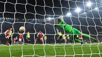 Kieran Tierney's goal guaranteed Arsenal a place in the Europa League last 16