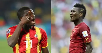 Asamoah Gyan, Sulley Muntari, Ghana, World Cup, Black Stars