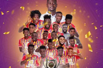 Hearts of Oak end 11 year wait for Ghana Premier League title after draw against Liberty Professionals
