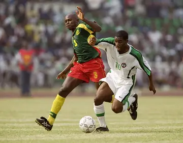 Jay-Jay Okocha, Pierre Wome, AFCON, Nigeria, Cameroon