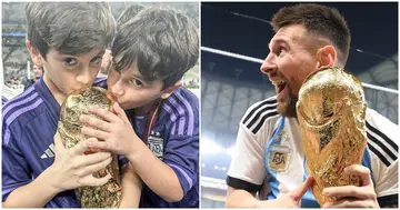 Messi, Mateo, Thiago, World Cup, Argentina