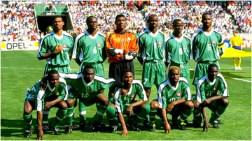 Nigeria, Super Eagles Jay Jay Okocha, Nwankwo Kanu, Victor Ikpeba, AFCON