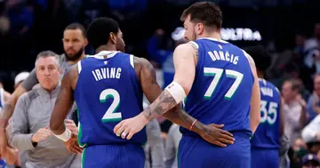 Kyrie Irving, Luka Doncic, Dallas Mavericks