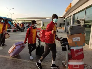 U-20 AFCON victory: Black Satellites touch down in Accra