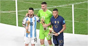 Messi, Mbappe, Martinez