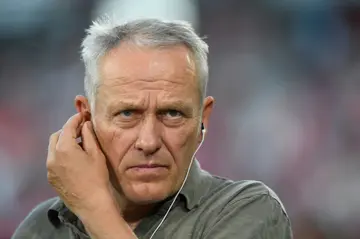 Freiburg's German head coach Christian Streich.