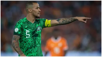 Super Eagles defender, William Troost-Ekong, is stirring reactions from fans with pictures of his kids posted on social media.