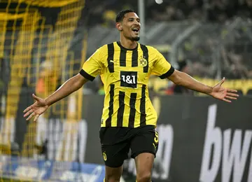 Sebastien Haller was among the goalscorers as Borussia Dortmund thrashed Cologne to go top in Germany