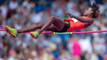 Rose Yeboah, high jump, African Games, Ghana, athletics, gold.