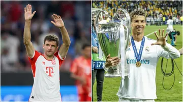 THomas Muller, Cristiano Ronaldo, Iker Casillas, Bayern Munich, Real Madrid, Champions League