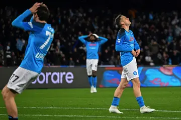 Napoli fell to their first home defeat of the season last weekend