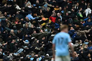 Manchester City have condemned an attack on the Liverpool team bus following Saturday's match between the two