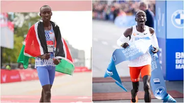 Eliud Kipchoge, Kelvin Kiptum, Chicago Marathon, Berlin Marathon, Kenya, 2024 Olympics