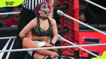 Asuka at WWE Monday Night RAW at Toyota Center