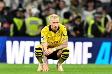 Marco Reus was left dejected by Dortmund's defeat in his last game for the club - his departure is one of the challenges facing them