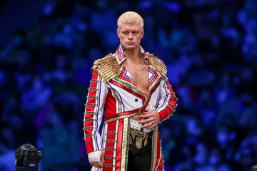 Cody Rhodes during AEW Dynamite on January 26, 2022, at the Wolstein Center in Cleveland, OH