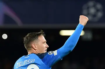 Piotr Zielinski completed the scoring for Napoli with a penalty