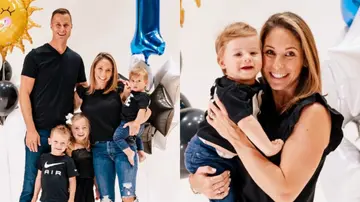Jon Scheyer's wife and children
