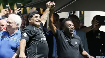  How old was Pelé when his friend died?