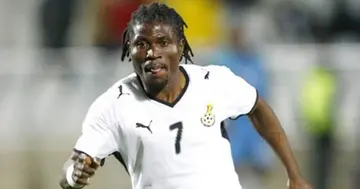 Laryea Kingston in action for Ghana. SOURCE: Twitter/ @ghanafaofficial