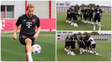 Harry Kane, Bayern Munich, players, welcome, Tottenham Hotspur