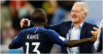 Didier Deschamps, N'Golo Kante, France, Holland, Euro 2024, Al-Ittihad