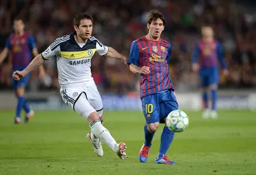 Frank Lampard and Messi
