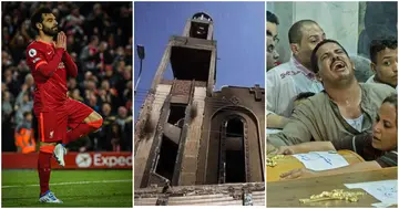 Mohamed Salah, Coptic church, fire, Egypt, donation