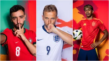 Bruno Fernandes, Harry Kane, Lamine Yamal, Euro 2024.