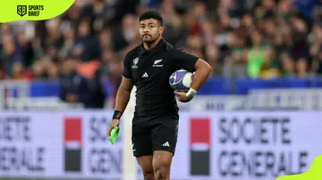 Richie Mo'unga at the 2023 Rugby World Cup