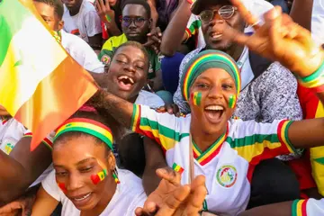 Senegal Fans Celebrate First Ever AFCON Title Back in Their County As Their President Declares Public Holiday