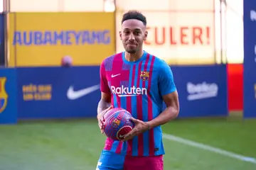 Aubemeyang Included in Barcelona Europa League Squad Days After Signing From Arsenal