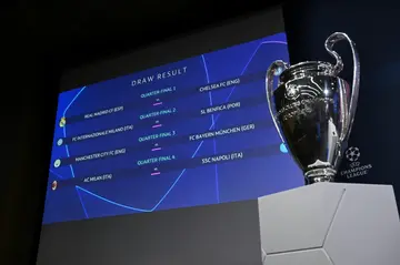 The draw for the quarter-finals and semi-finals of the Champions League took place at UEFA headquarters in Nyon, Switzerland on Friday